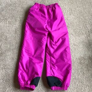 Columbia hot pink fuchsia snow board pants